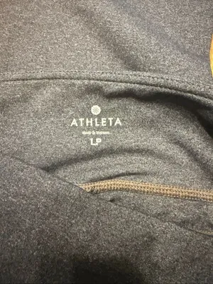 Athleta Womens Straight Up Pant Bootcut Legging Grey Yoga Stretch Size Large Pet thumbnail 3