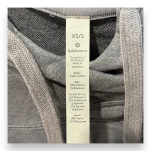 Lululemon‎ Broken Beats Hoodie Heathered Glacier Grey Size XS/S Womens thumbnail 3