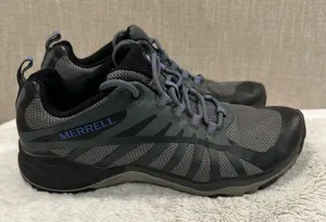 Women’s Merrell siren Edge Q2 hiking sneaker grey/blue J41316 size 8 thumbnail 1
