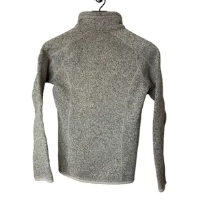 Patagonia Better Sweater 1/4 zip fleece pullover gray women's size XS thumbnail 2
