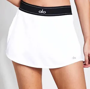 Alo Yoga Match Point Tennis Skirt White XS thumbnail 1