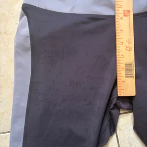 Nike Dri-FIT Womens XL Leggings Grey‎ Purple Geometric Training Tights Athletic thumbnail 7