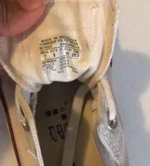 Converse Unisex Shoe in Cream M7 W9 thumbnail 8