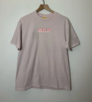 Golf‎ Wang baby pink 3D logo t-shirt thumbnail 1