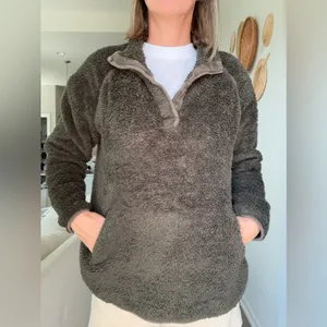 32 Degrees Heat Women’s Green Soft Fleece Sweater Size Small thumbnail 2