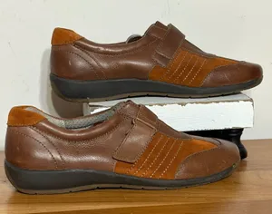 Naturalizer Blair Brown Leather Suede N5 Comfort Loafers Walking Shoes 8.5W thumbnail 1
