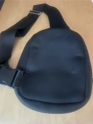 Sling Backpack Black Lightweight NWT thumbnail 2