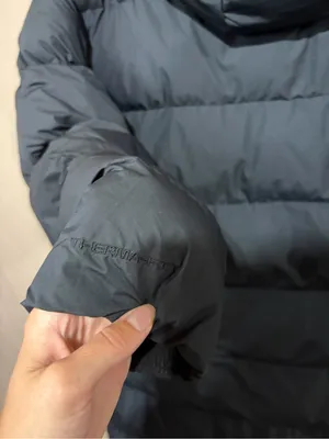 Nike Puffer Parka Jacket Women’s SZ L Black Therma-FIT Loose Hooded FD8272-010 thumbnail 4