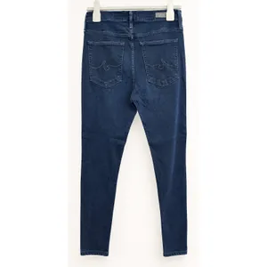 AG Adriano Goldschmied The Farrah Skinny High Rise Jeans Dark Blue 30R DMS1379 thumbnail 2