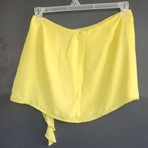 NWT! White Fox Yellow Lemon The Last Goodbye Mini Skirt M thumbnail 10