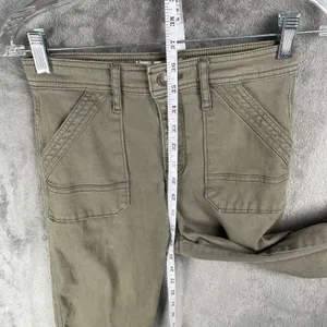 Abercrombie & Fitch Skinny Jeans Women’s 0 W25 Khaki Slim Cargo Gorpcore Utility thumbnail 6