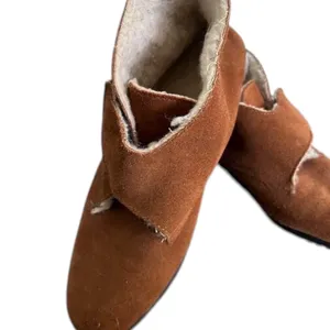 Outdorables Vtg. Cottage Core Ankle Boho Leather Chukka Bootie SZ 7.5 Made In US thumbnail 4