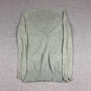 Madewell Cardigan Sweater Womens XS Green Cotton Nylon V Neck Pockets Knit thumbnail 7
