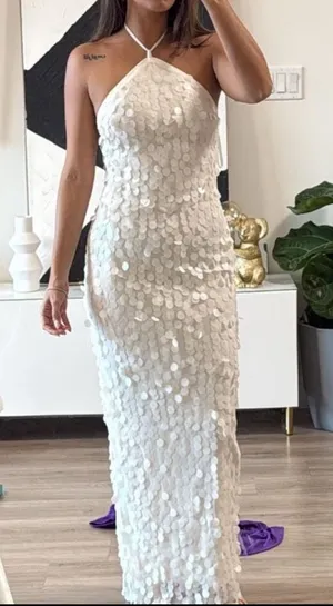 Lulus Sequin Maxi Dress thumbnail 1