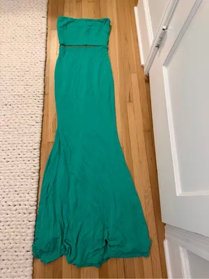Lovers + Friends Emerald Green Maxi Dress thumbnail 3