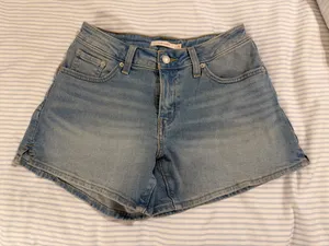 Levi’s Denim A-Line Shorts thumbnail 1