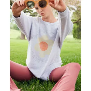 OFFLINE By Aerie Throw-Back Sometimes Sweaty Fleece Oversized Crew Sweatshirt thumbnail 2