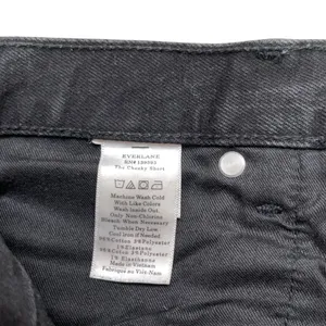 Everlane Cheeky Shorts in Washed Black thumbnail 10