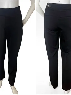 EXPRESS Black Pants Curvy Boot High Rise Double Knit Stretch Size XS NEW NWT thumbnail 10