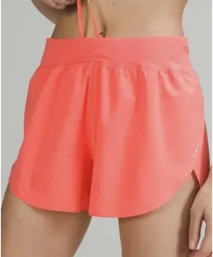 Lululemon Find Your Pace Shorts Pink Size 10 thumbnail 1