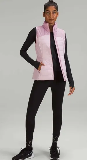 Lululemon Down For It All Vest Size‎ 6 thumbnail 1