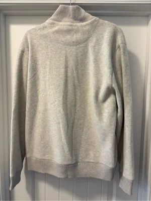 Old Navy Women's Cream Fleece Full-Zip Jacket Size Large thumbnail 3