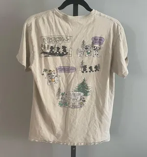 Disney Urban Outfitters Mickey Great Outdoors Vintage Wash Tee Size Medium thumbnail 4