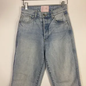 REVICE Light Blue High-Rise Straight Leg Jeans Size 26 thumbnail 5