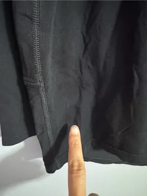 lululemon athletica Black Long Sleeve Crew Neck Athletisure Top Size 4 thumbnail 6
