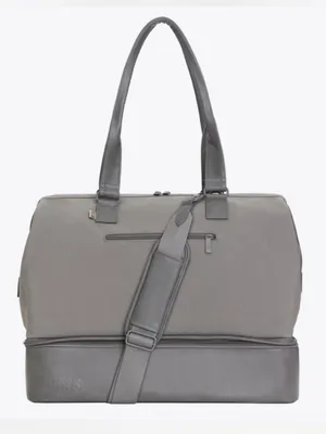 BEIS The Convertible Weekender Bag in Grey thumbnail 1