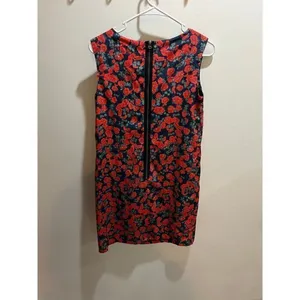 Anthropologie NWT Small Vintage Red Floral Poppy Dress Chic Coquette Dainty thumbnail 5