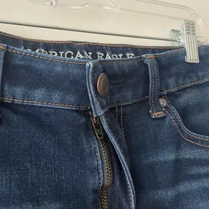American Eagle Hi Rise Shortie 360 Degree Super Stretch Denim‎ Shorts thumbnail 2