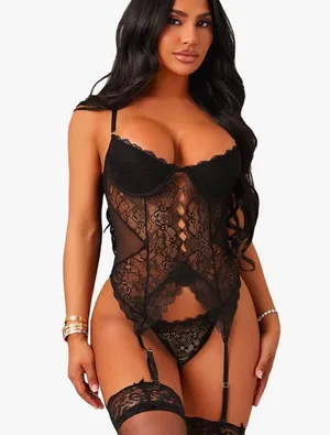 Avidlove Floral Lace Garter Lingerie Xl thumbnail 1