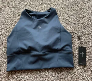 three nails sportswear tank top Blue thumbnail 1