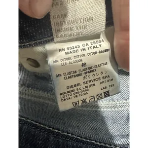 VINTAGE Y2K DIESEL Bebel B.C. Low Rise Bootcut Jeans | Made in Italy EUC Size 30 thumbnail 9