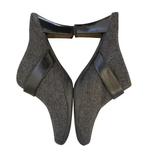 Naturalizer Women's Gray Wool Blend Buckle Mule Heels Size‎ 7.5 M thumbnail 5