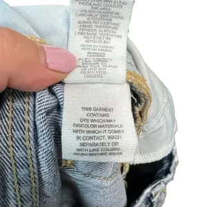 Free‎ People Lita Light Wash Distressed High-Waisted Slim Leg Jeans Size 28 thumbnail 15