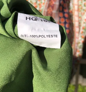 Mooerkerr Green/Orange Long Sleeve Maxi Dress Medium thumbnail 8
