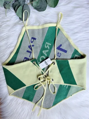 Anthropologie Celandine Flag Crop Sweater Top, Size M thumbnail 9