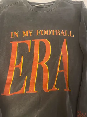 Comfort Colors In My Football Era Crewneck thumbnail 2