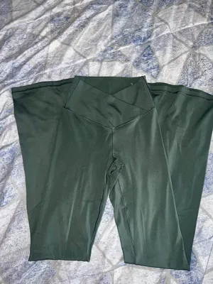 Aerie Crossover Flare Leggings thumbnail 3