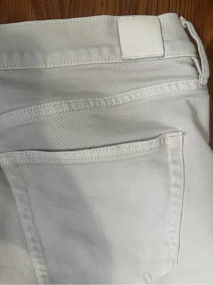 Vuori Vintage Wide Leg Jean Bone Denim Jeans 32. thumbnail 5
