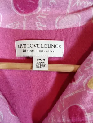 Live Love Loungue By Karen Neuburger Rose All Day Pink Set Pajamas Womens S thumbnail 3
