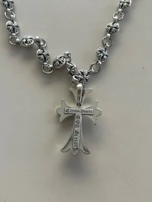 Cross Vintage Style look Silver tone New thumbnail 2