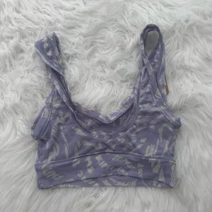Skims Summer Mesh Collection Scoop Bralette Lilac Swirl Size XS thumbnail 3