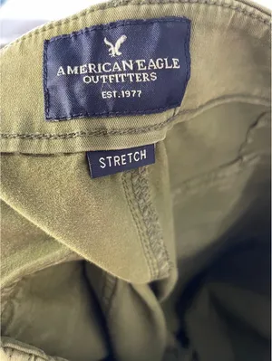 American Eagle Green Utility CargoJogger Gorpcore Indie Sz 4 thumbnail 2