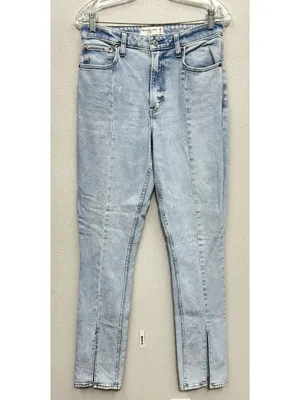 Abercrombie & Fitch Womens Jeans Sz 28/6L Long Tall Skinny High Rise Curve Love thumbnail 2