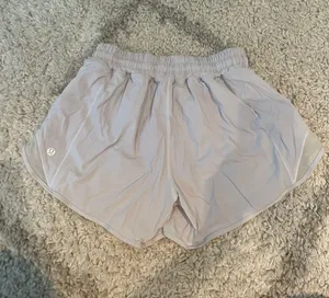 Lululemon White Hotty Hot Shorts 4” thumbnail 2