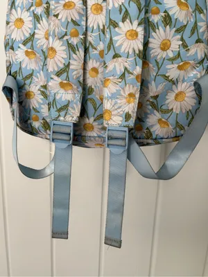 Daisy print backpack Blue thumbnail 9