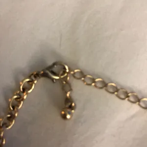 Blue and gold bib necklace thumbnail 3